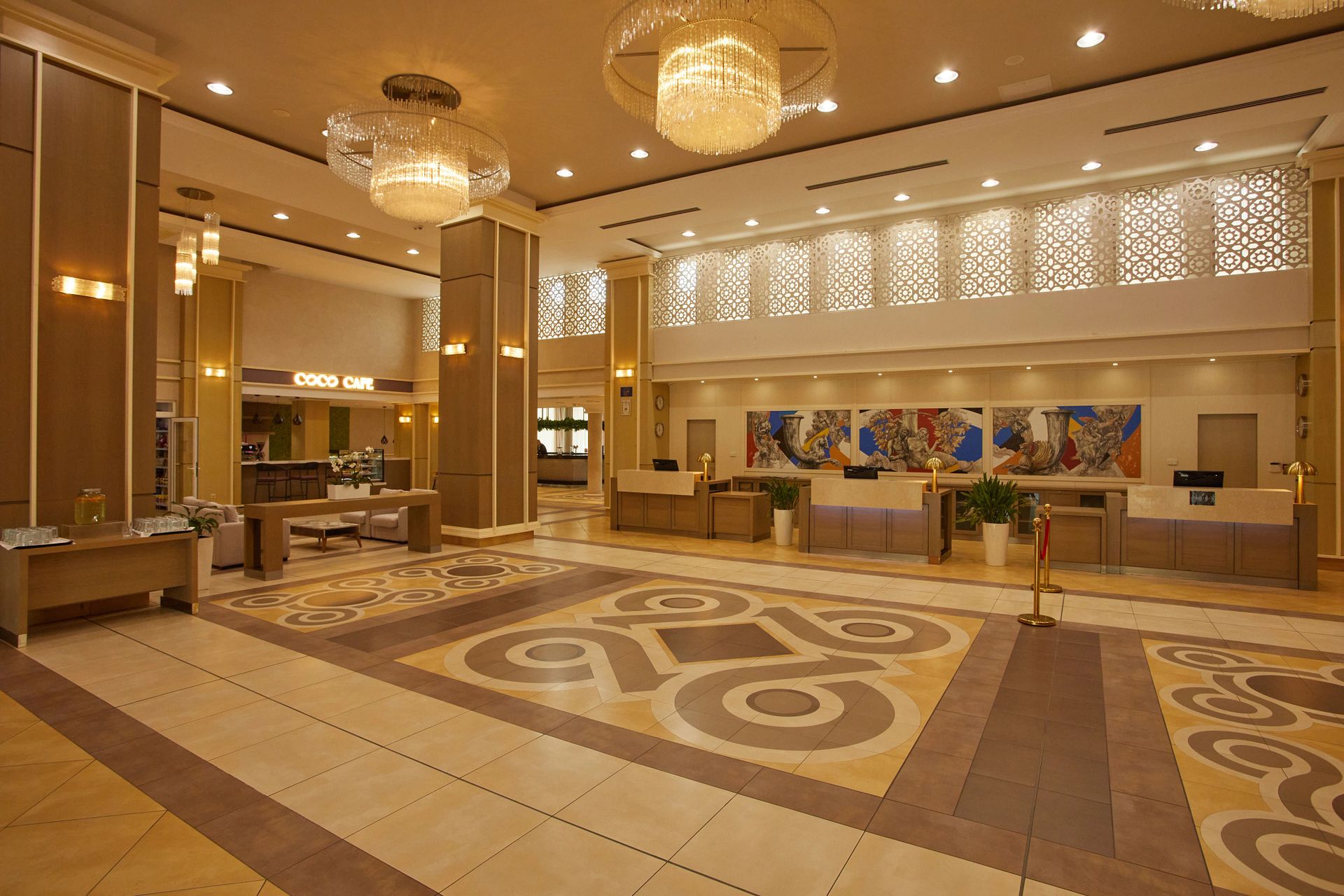 Lobby at Dreams Sunny Beach Resort & Spa