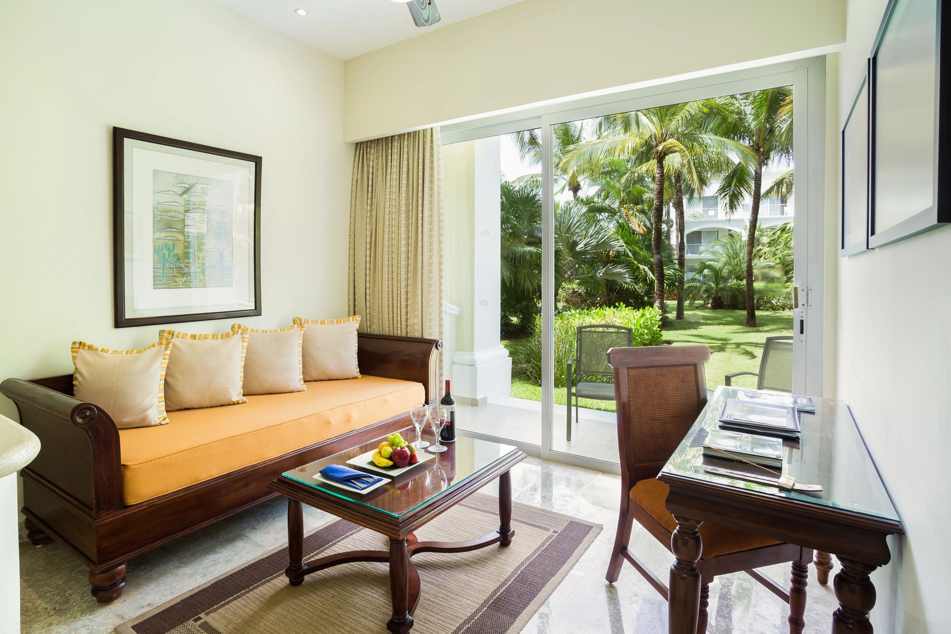 Guest room at Dreams Tulum Resort & Spa
