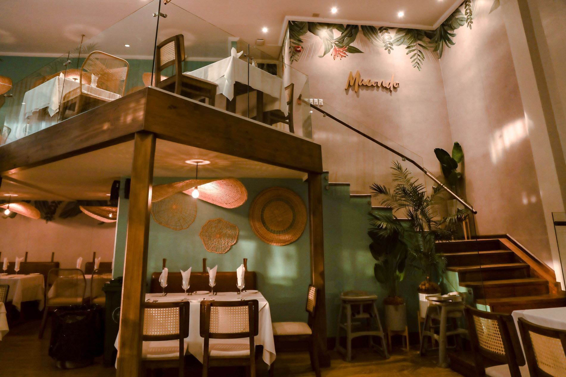 Latin American cuisine at Macondo restaurant — one of three a la carte dining venues