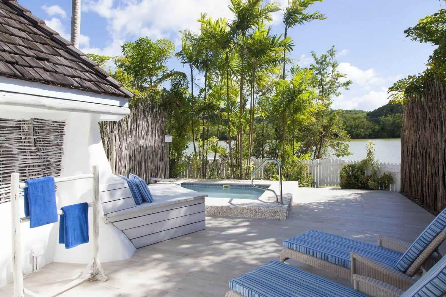 Guest room at Galley Bay Resort & Spa