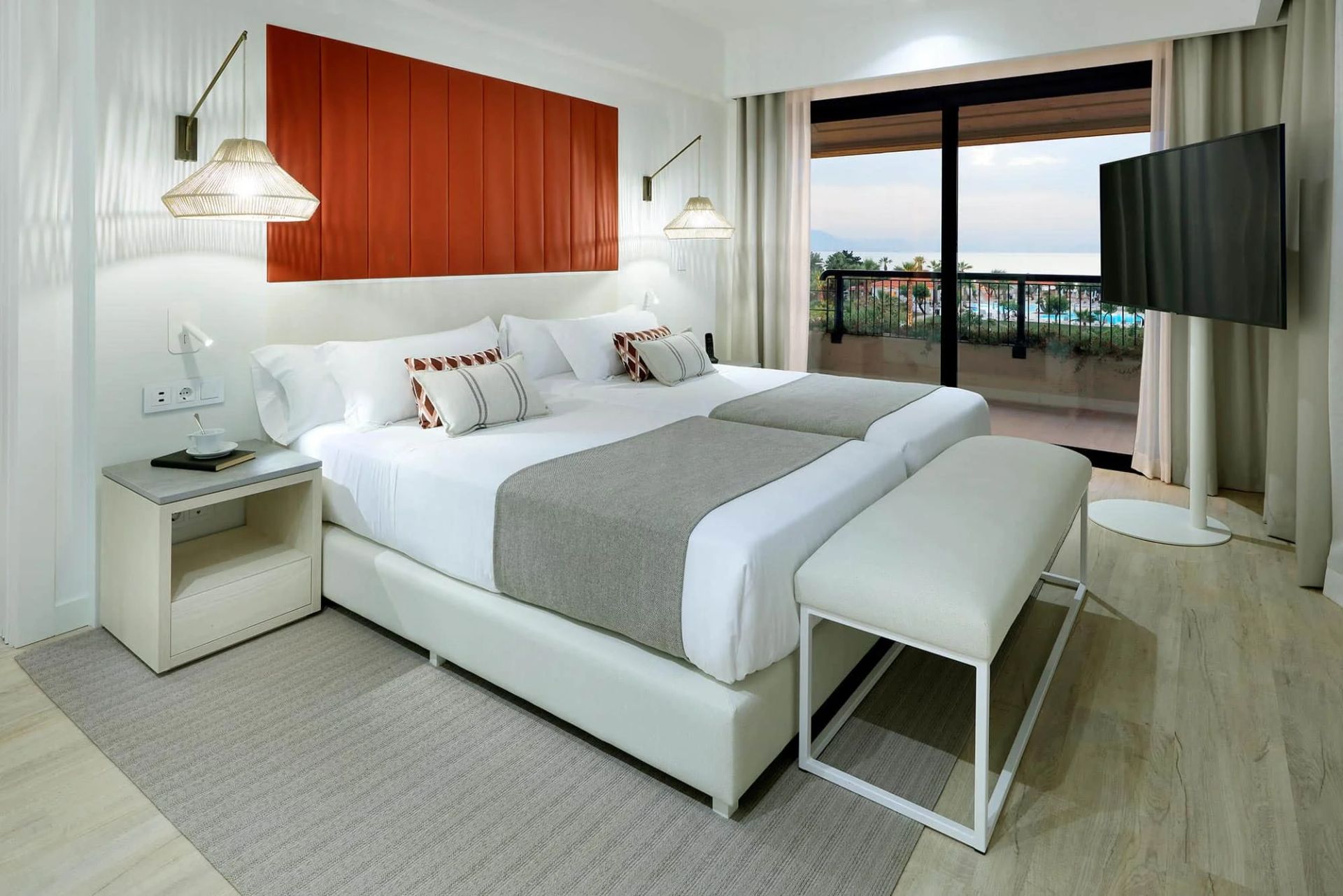 Guest room at Grand Palladium Sicilia Resort & Spa