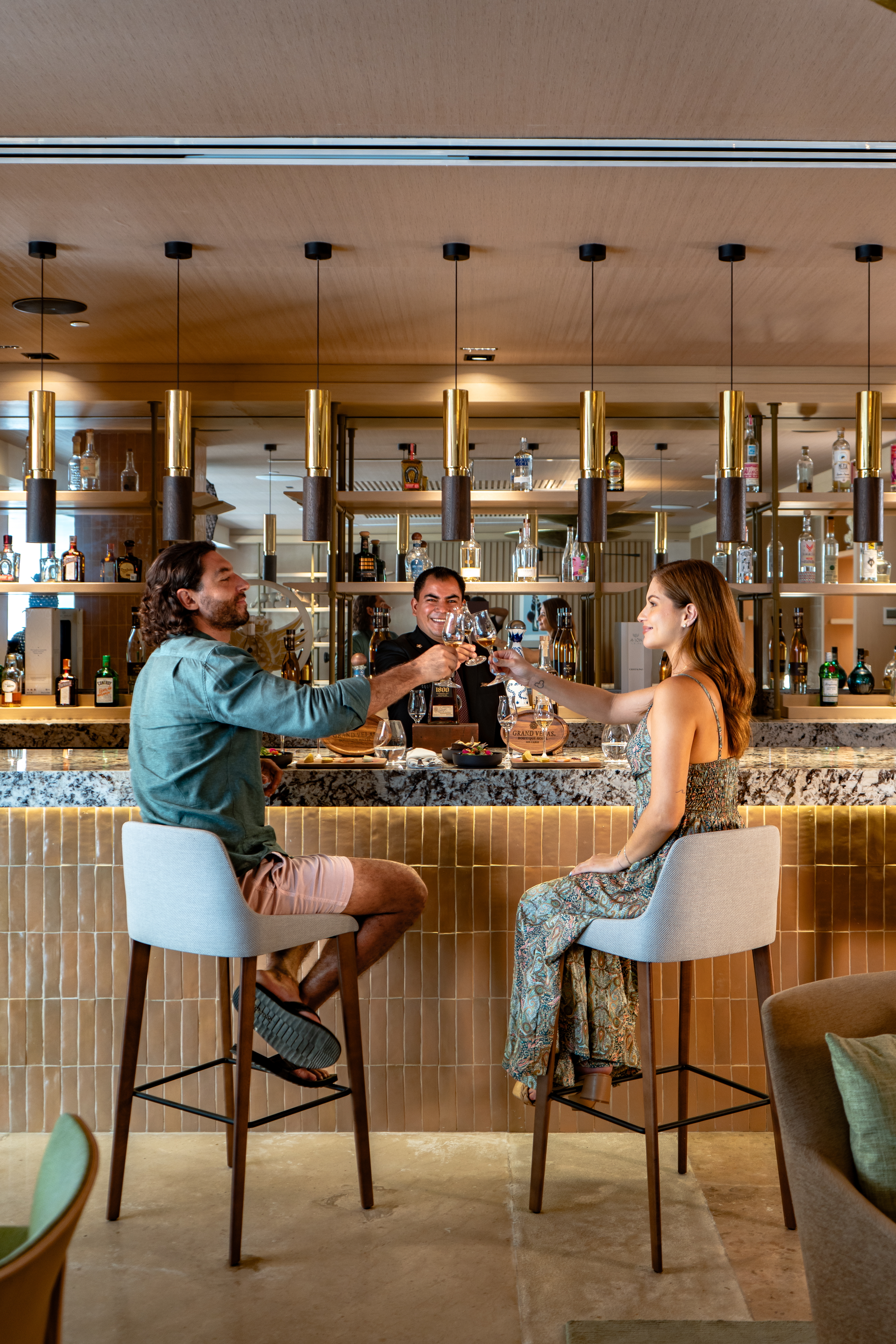 Guided tequila and mezcal tasting at the Agave Tasting Room