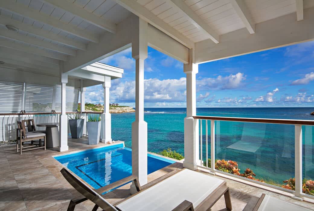 Guest room at Hammock Cove Antigua