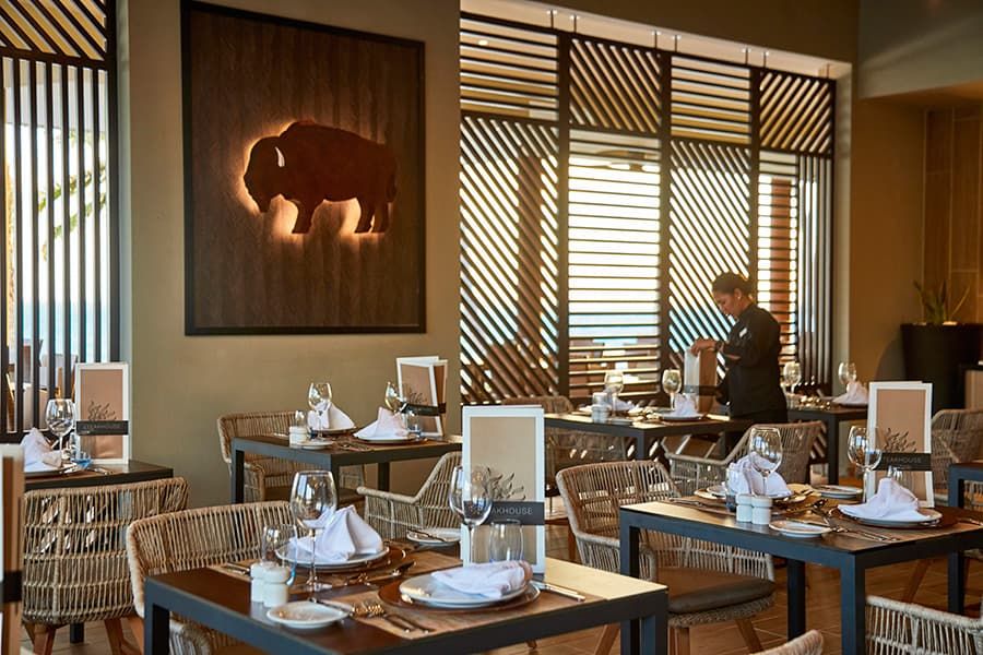 Restaurant at Hotel Riu Atoll