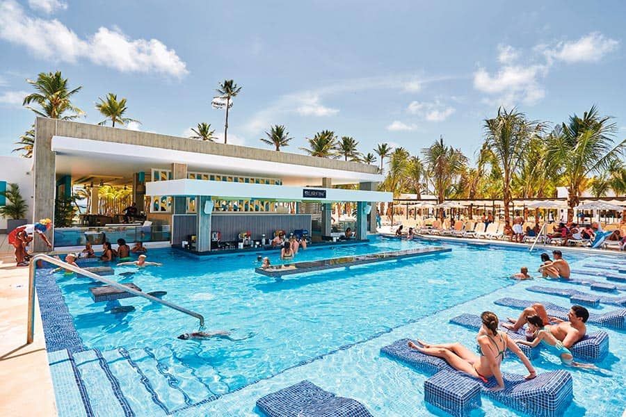 Restaurant at Hotel Riu Bambu