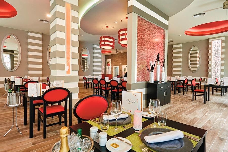 Restaurant at Hotel Riu Bambu
