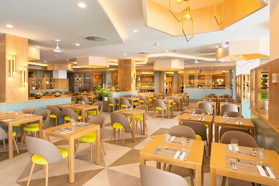 Restaurant at Hotel Riu Buenavista