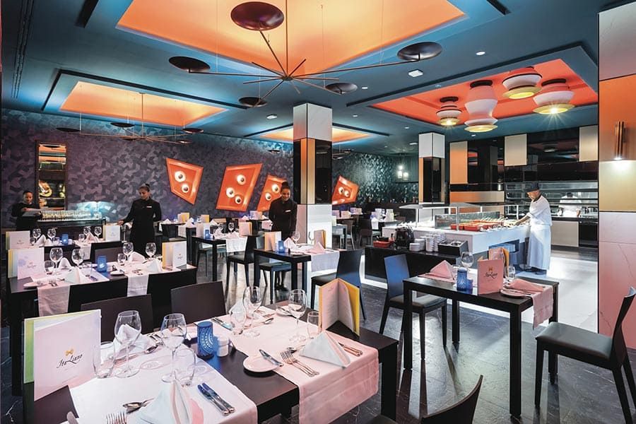 Restaurant at Hotel Riu Cabo Verde