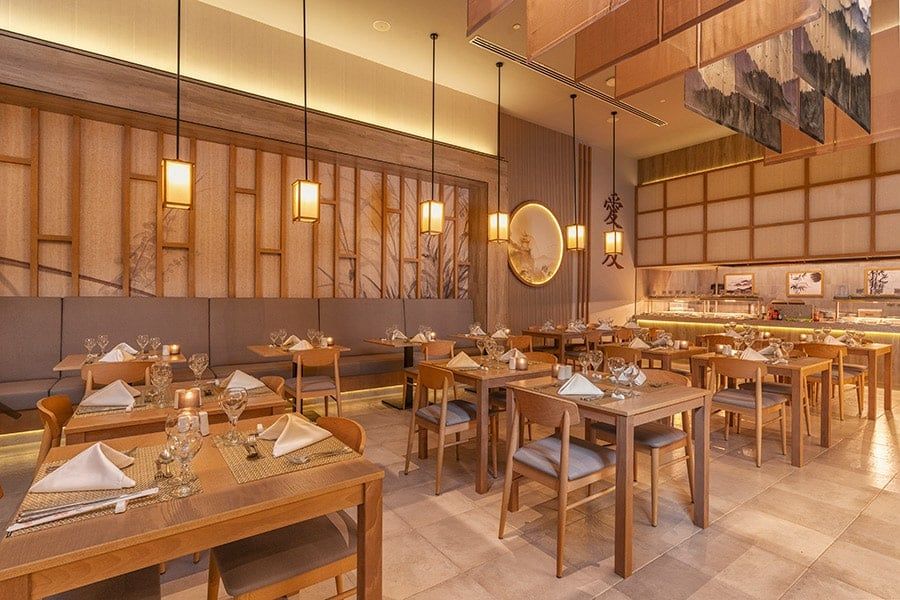 Restaurant at Hotel Riu Caribe