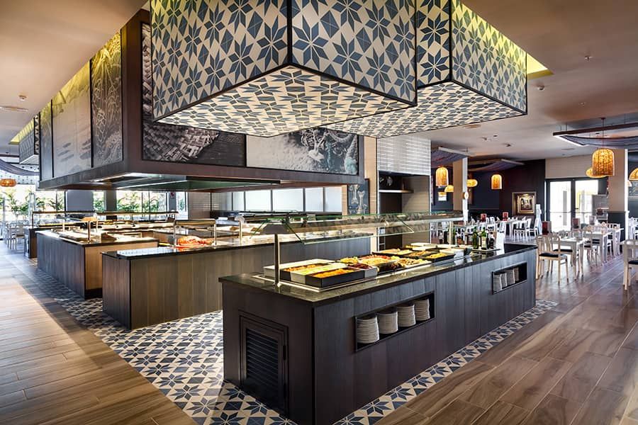 Restaurant at Hotel Riu Chiclana