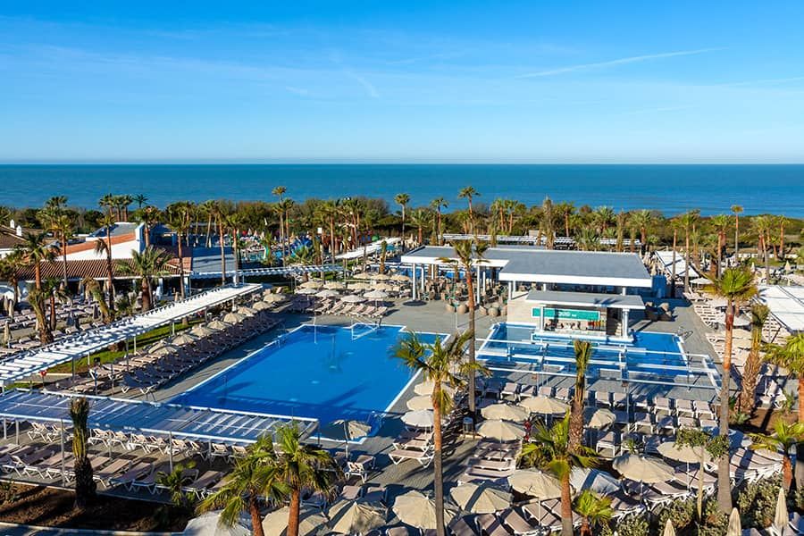 Swimming pool area at Hotel Riu Chiclana