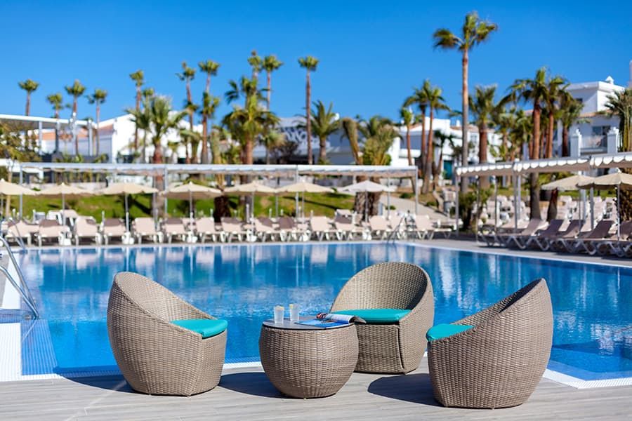 Swimming pool area at Hotel Riu Chiclana