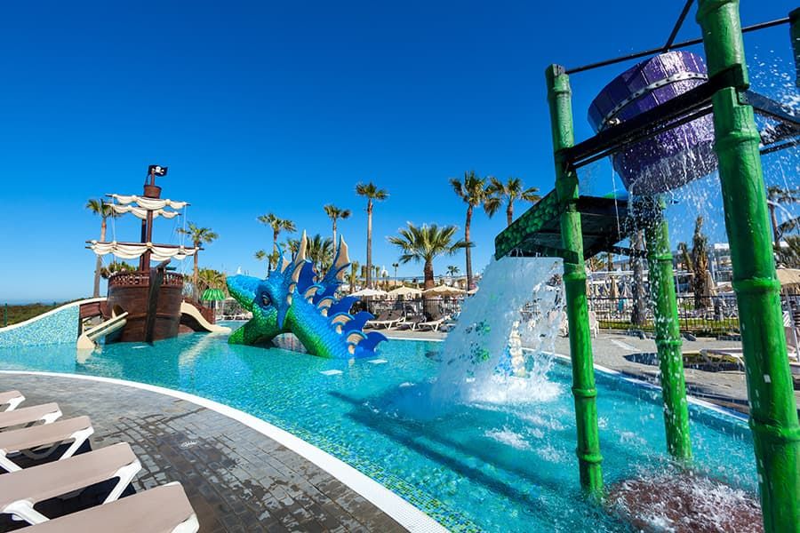 Swimming pool area at Hotel Riu Chiclana