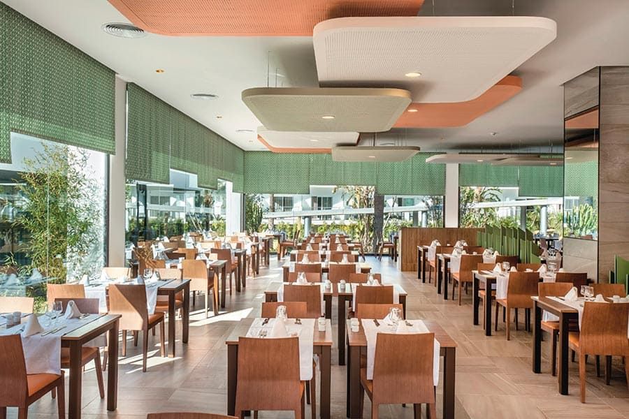 Restaurant at Hotel Riu Costa del Sol