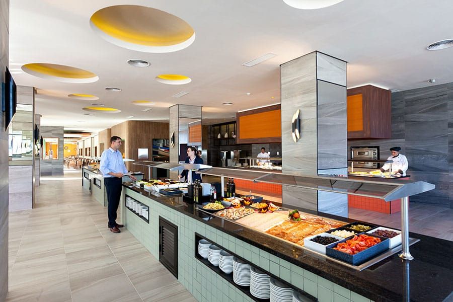 Restaurant at Hotel Riu Costa del Sol