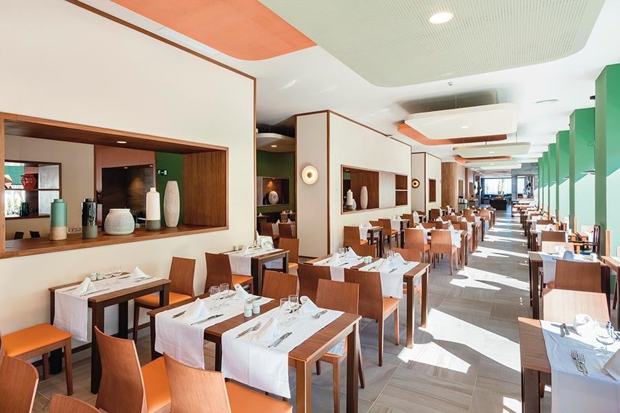 Restaurant at Hotel Riu Costa del Sol