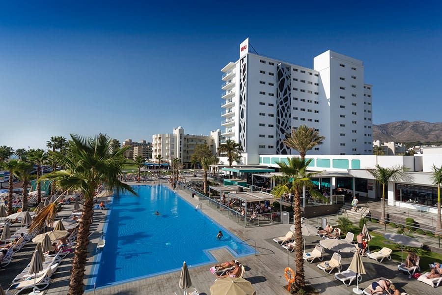 Swimming pool area at Hotel Riu Costa del Sol