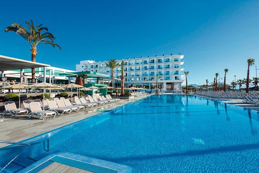 Swimming pool area at Hotel Riu Costa del Sol