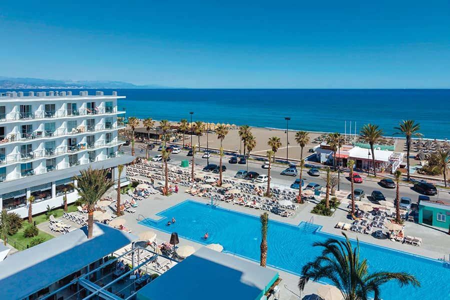 Swimming pool area at Hotel Riu Costa del Sol