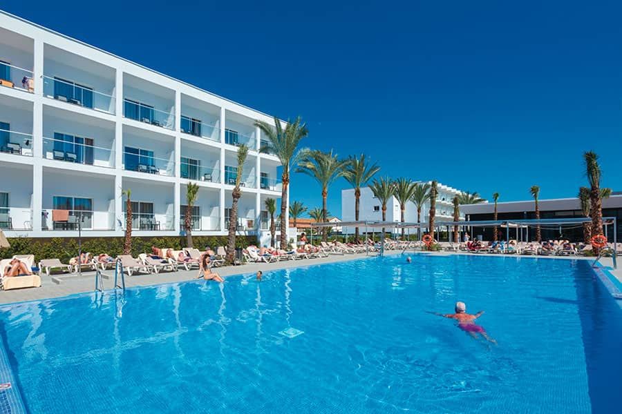 Swimming pool area at Hotel Riu Costa del Sol