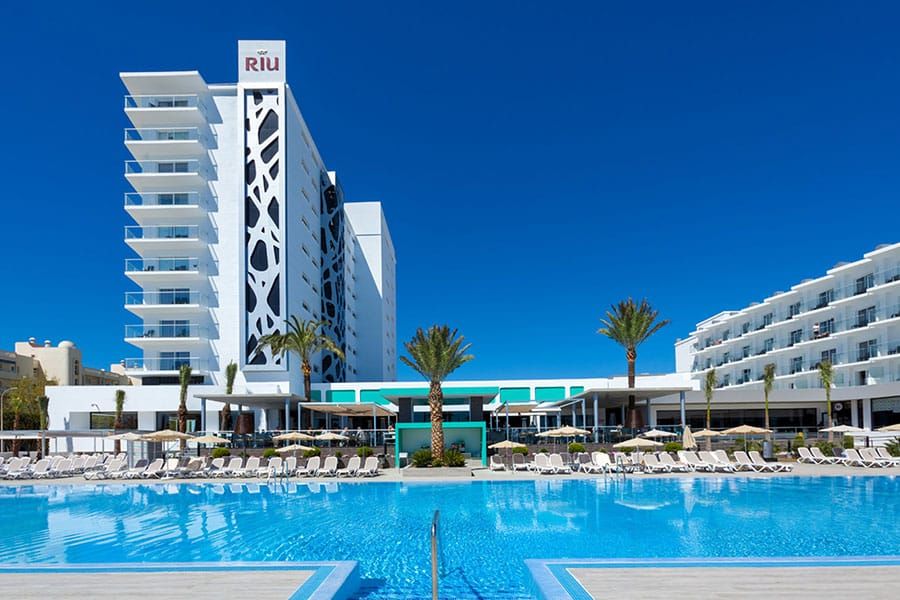 Swimming pool area at Hotel Riu Costa del Sol