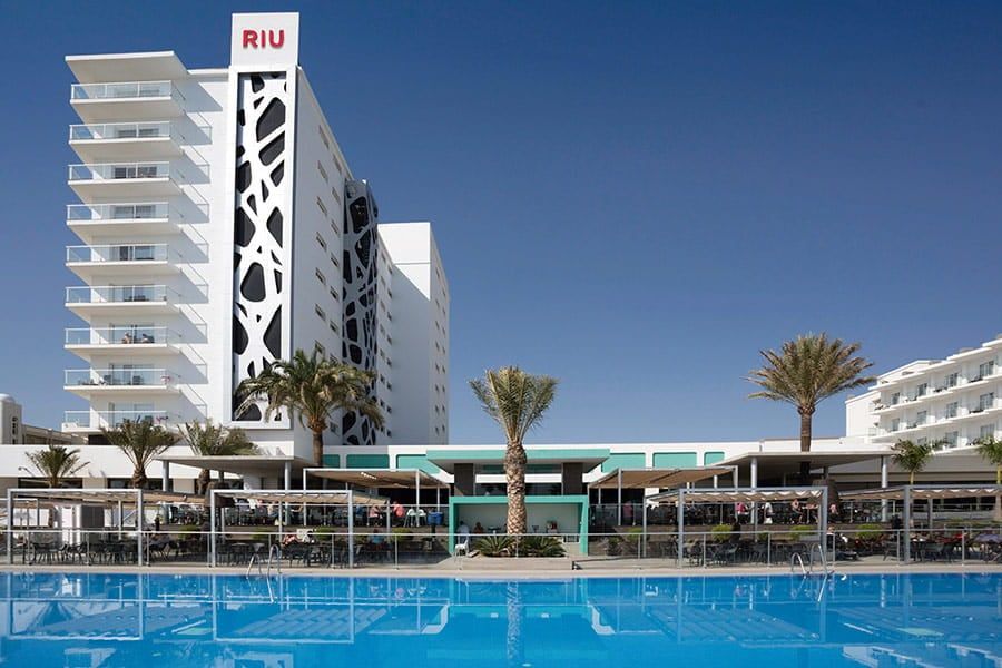 Swimming pool area at Hotel Riu Costa del Sol