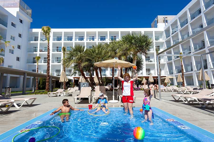 Swimming pool area at Hotel Riu Costa del Sol