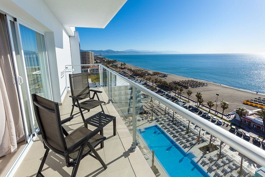 Guest room at Hotel Riu Costa del Sol