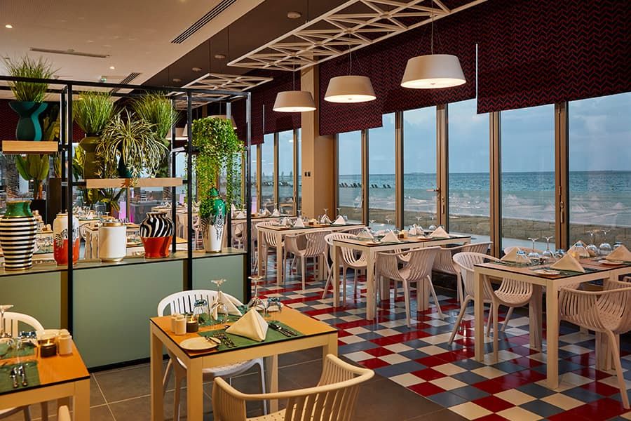 Restaurant at Hotel Riu Dubai