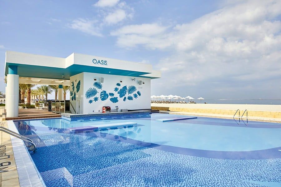 Restaurant at Hotel Riu Dubai