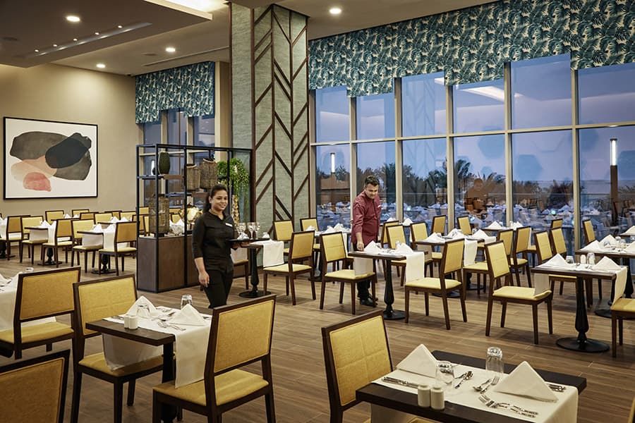 Restaurant at Hotel Riu Dubai