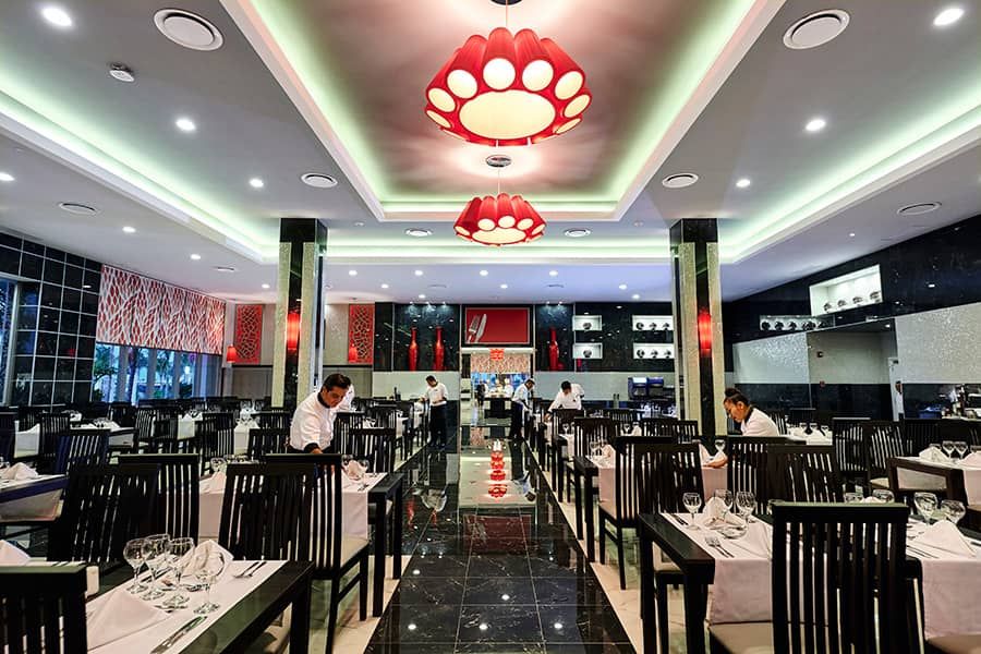 Restaurant at Hotel Riu Dunamar