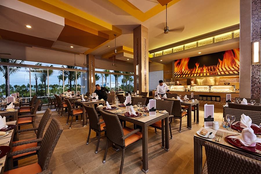 Restaurant at Hotel Riu Dunamar