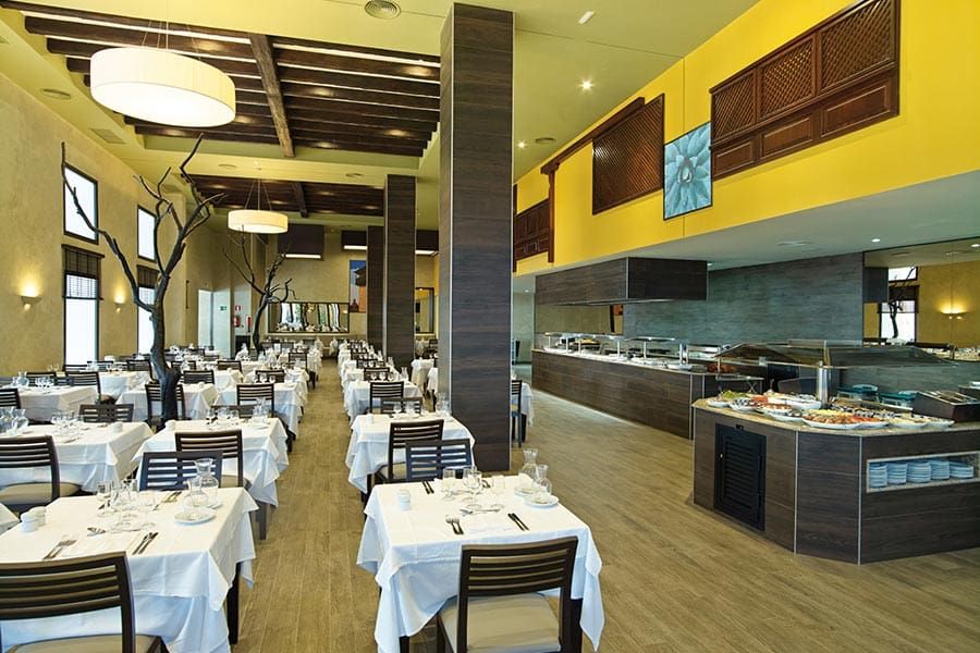 Restaurant at Hotel Riu Gran Canaria