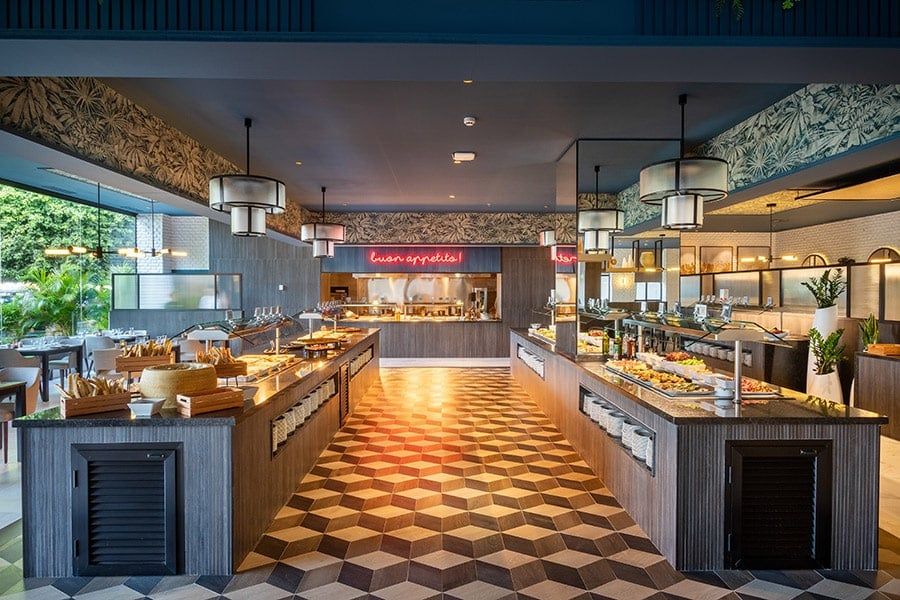 Restaurant at Hotel Riu Gran Canaria