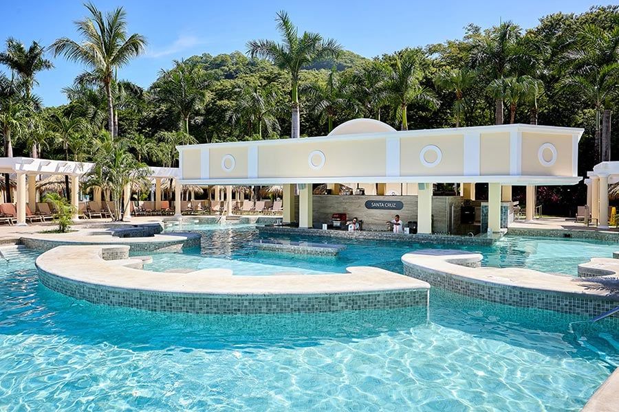 Swimming pool area at Hotel Riu Guanacaste