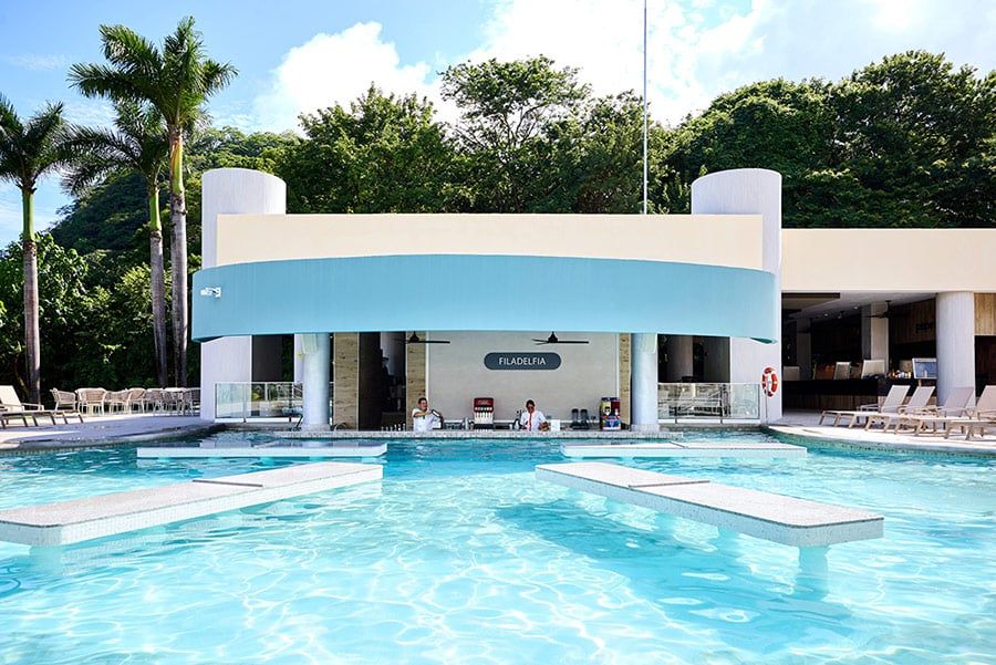 Swimming pool area at Hotel Riu Guanacaste