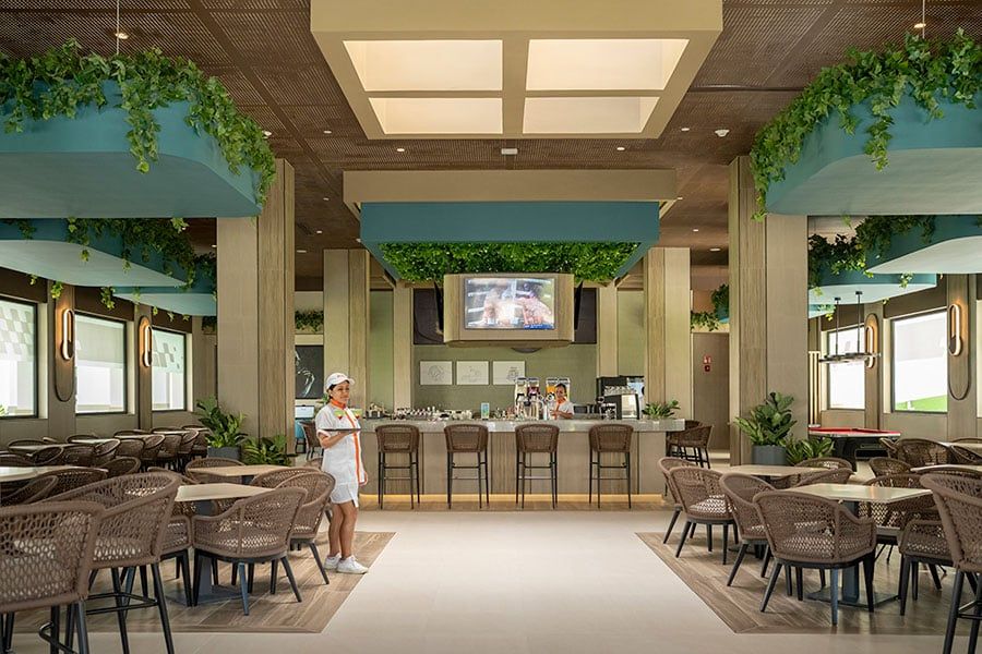 Restaurant at Hotel Riu Jalisco