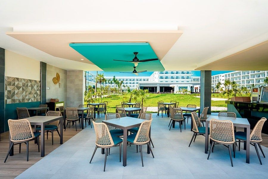 Restaurant at Hotel Riu Latino