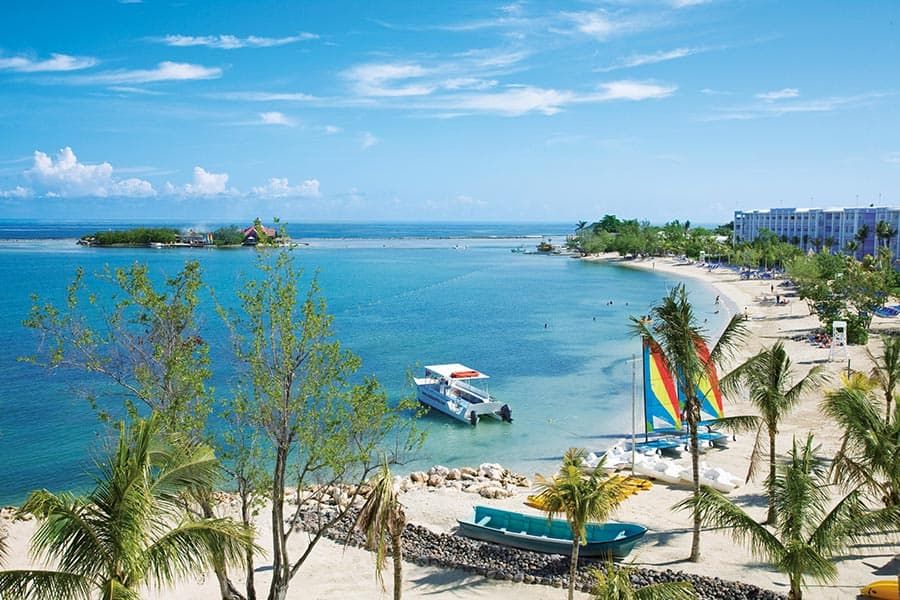 Beach at Hotel Riu Montego Bay