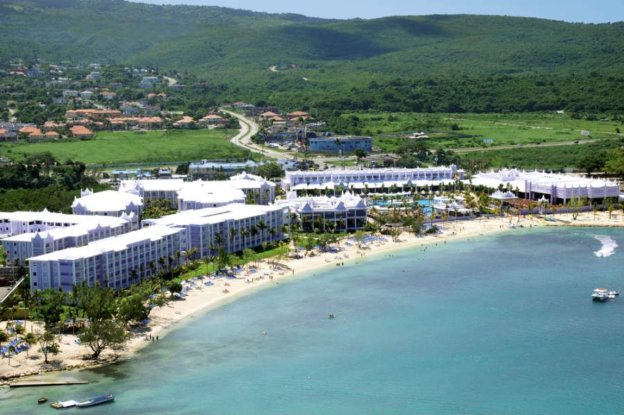 Beach at Hotel Riu Montego Bay