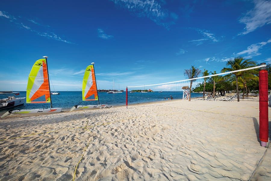 Beach at Hotel Riu Montego Bay