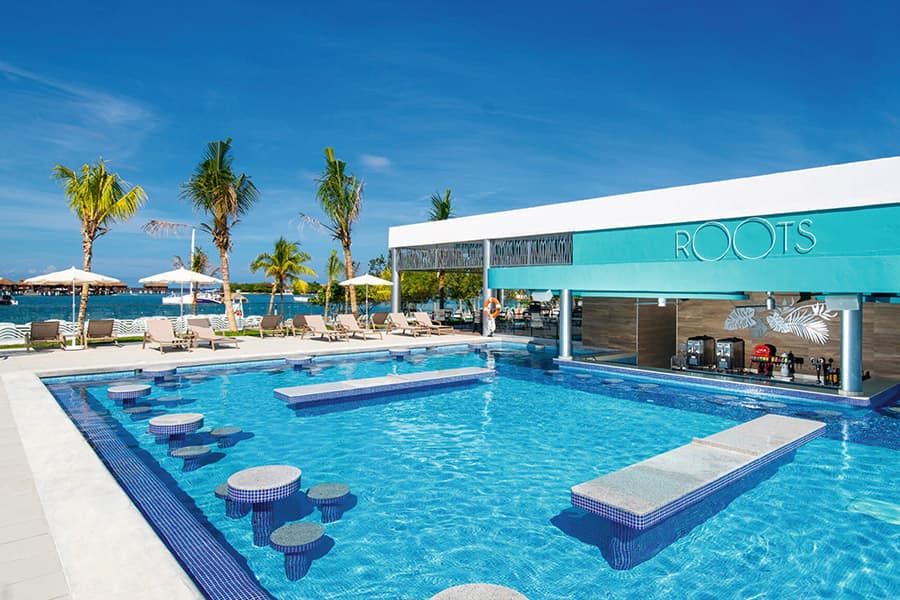 Swimming pool area at Hotel Riu Montego Bay