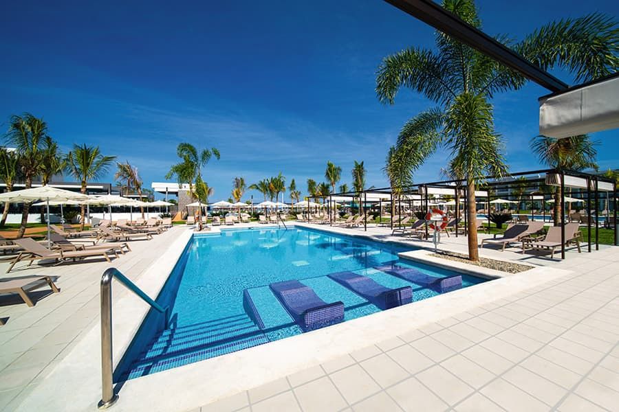 Swimming pool area at Hotel Riu Montego Bay