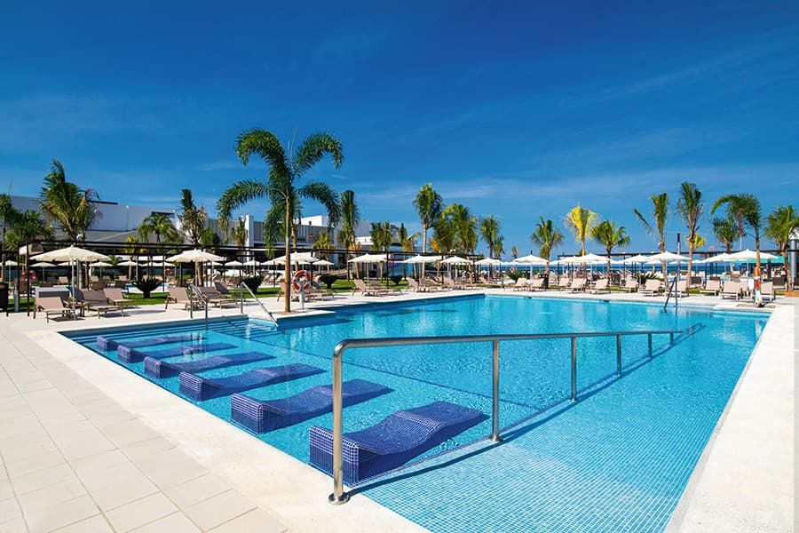 Swimming pool area at Hotel Riu Montego Bay