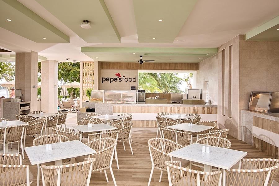 Restaurant at Hotel Riu Negril