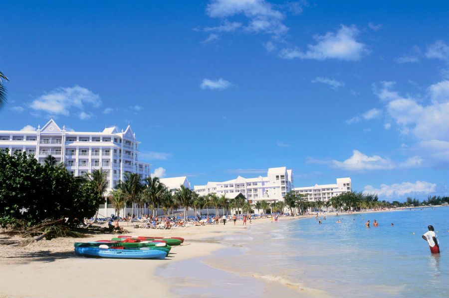 Beach at Hotel Riu Ocho Rios