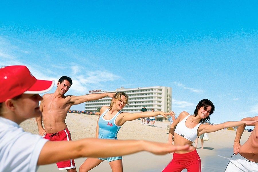 Beach at Hotel Riu Oliva Beach Resort
