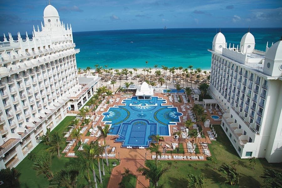 Beach at Hotel Riu Palace Aruba