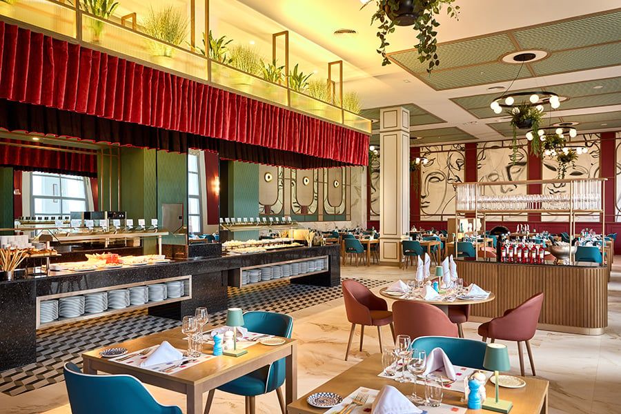 Restaurant at Hotel Riu Palace Bavaro